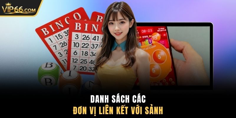 Danh sách các đơn vị liên kết với sảnh